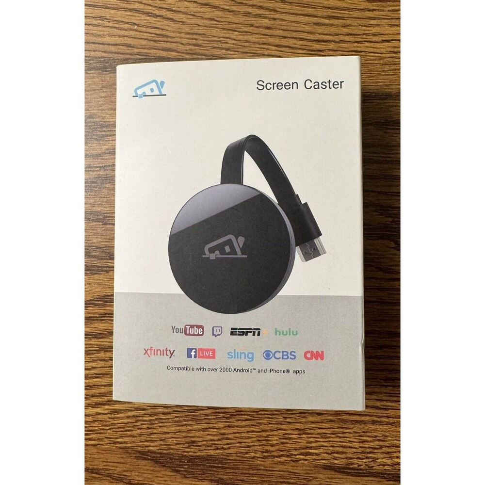 Screen Caster‎ Streaming Device Mirror your Smart Devices (iPhone, Android) New